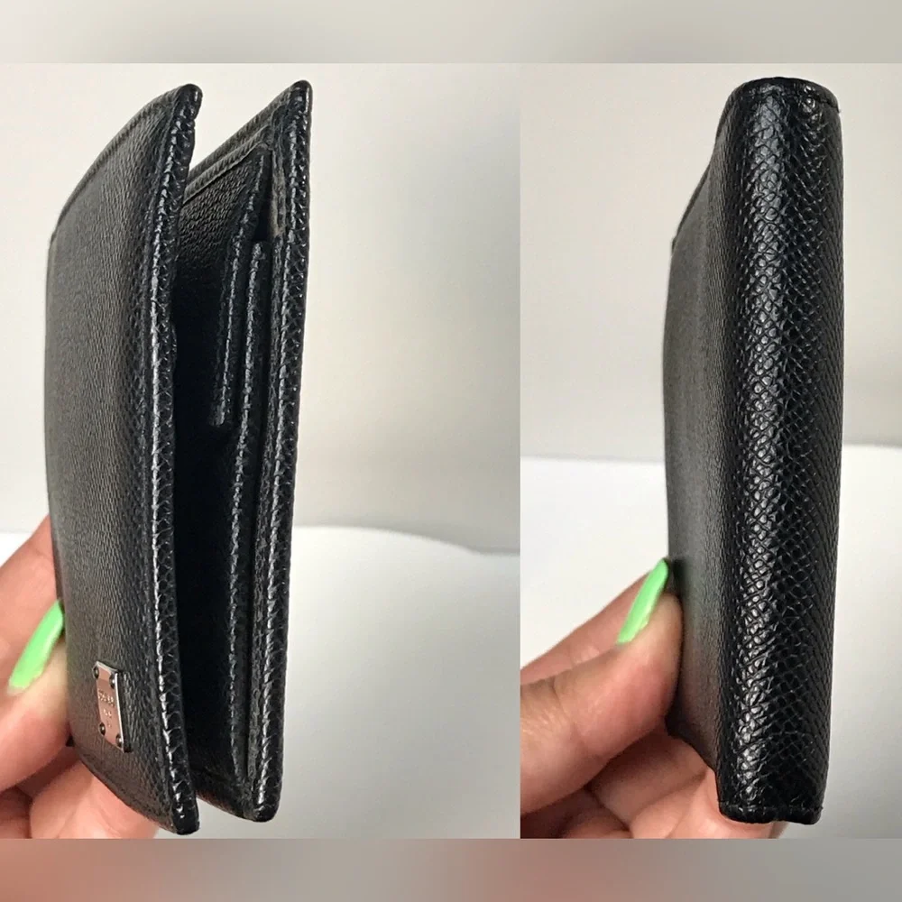 Dolce & Gabbana Leather Bifold Wallet 🖤